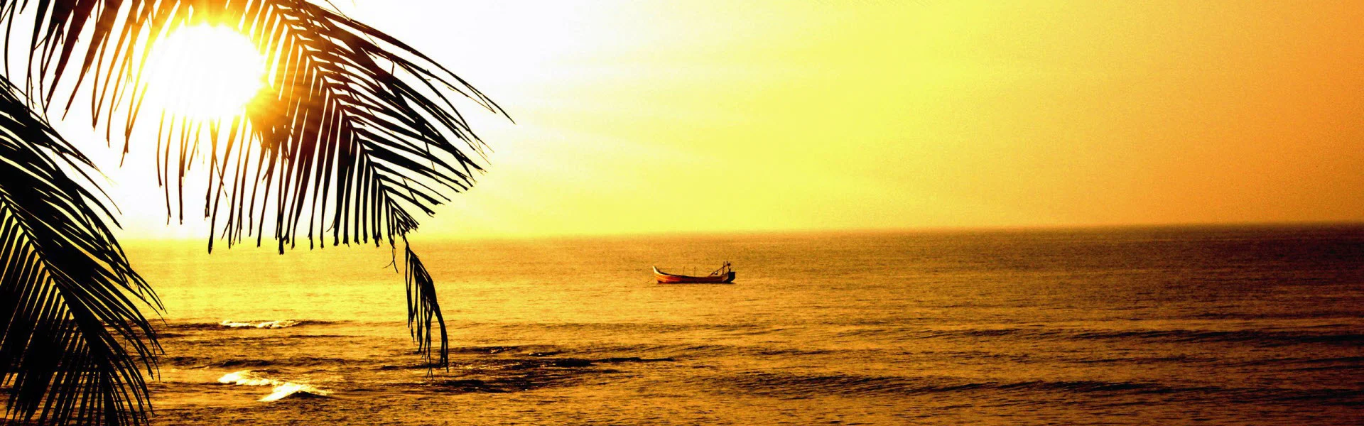 Sunset in Goa.