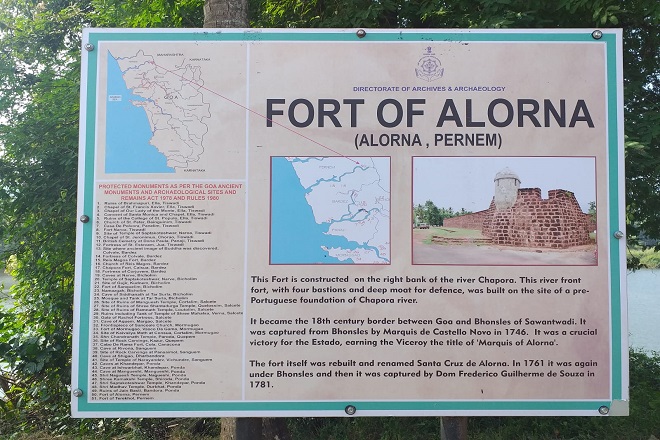 Alorna Fort, Goa